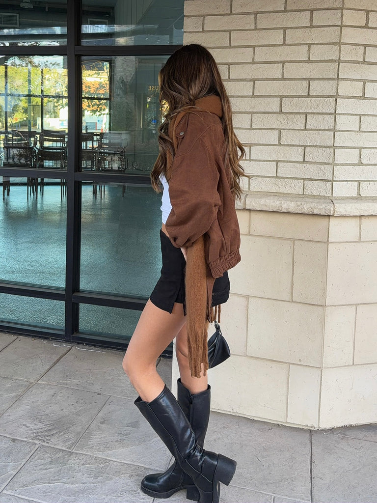 The Rue Suede Jacket