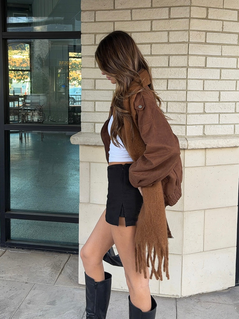 The Rue Suede Jacket