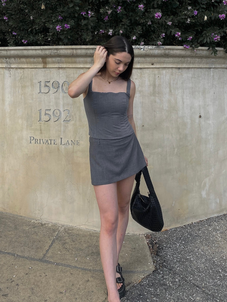 Carlson Skort in Grey