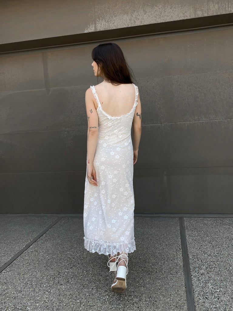 Gwen Maxi Dress in White