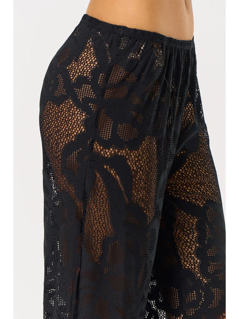 Ramada Lace Pant in Black