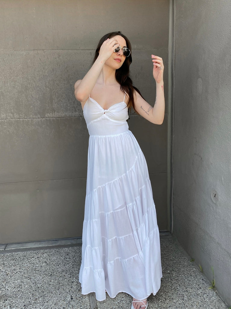 Toulouse Maxi Dress in White