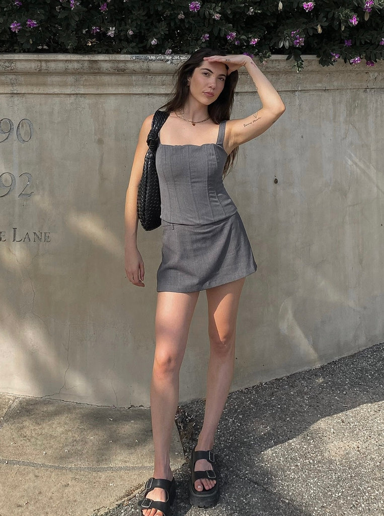 Carlson Skort in Grey