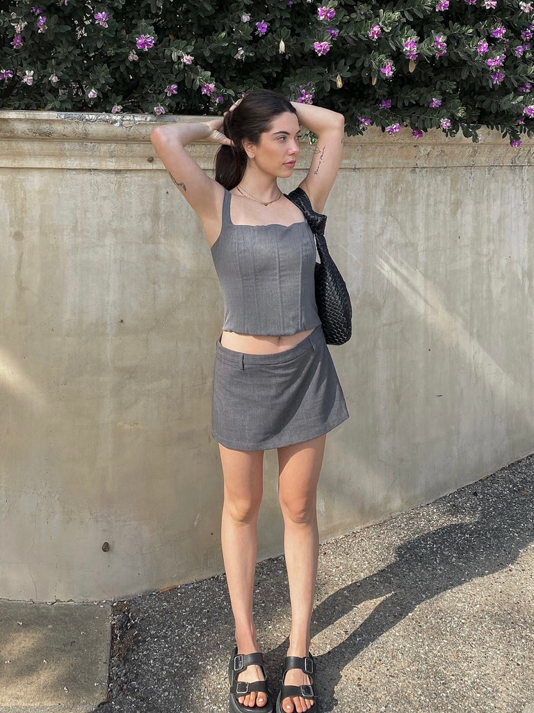 Carlson Skort in Grey