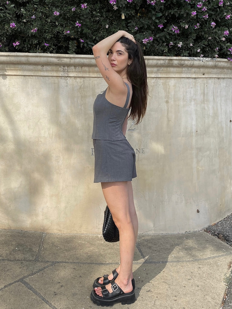 Carlson Skort in Grey