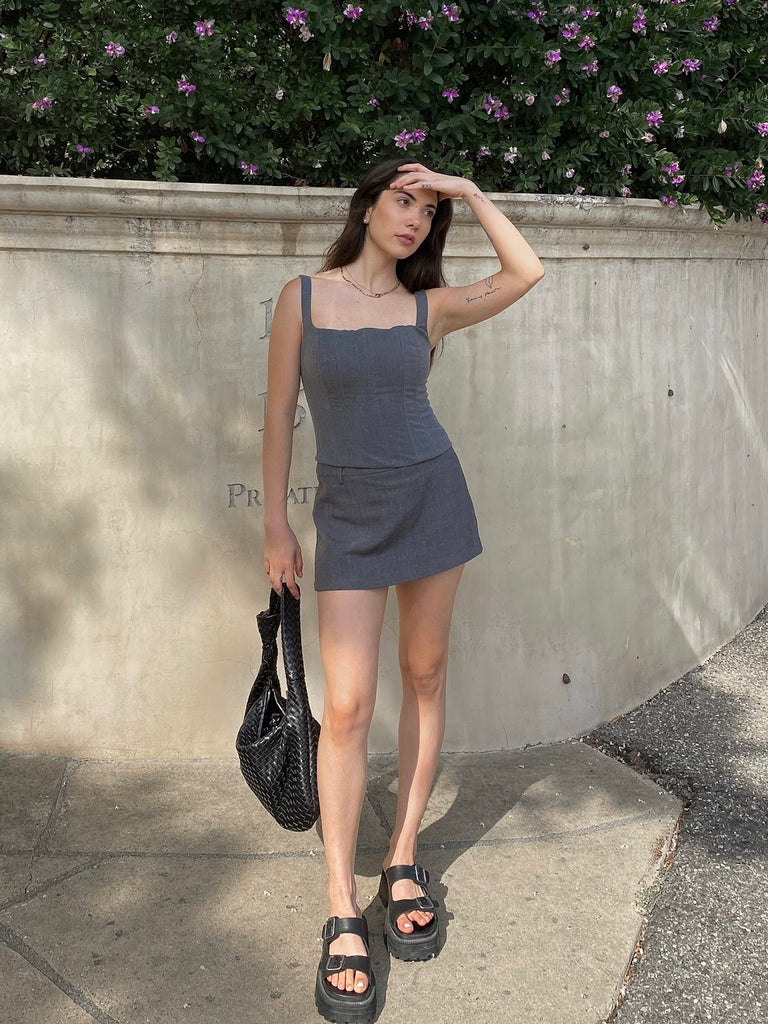 Carlson Skort in Grey