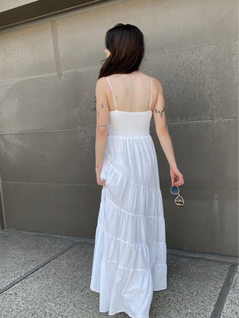 Toulouse Maxi Dress in White