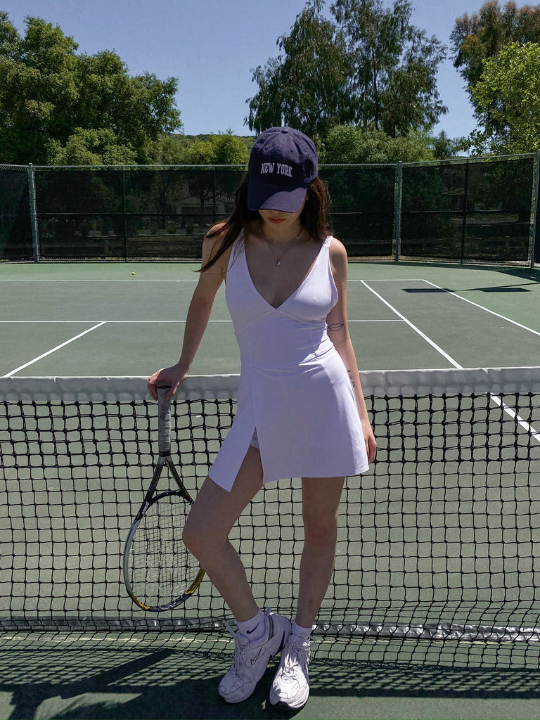 Serena Active Dress in White