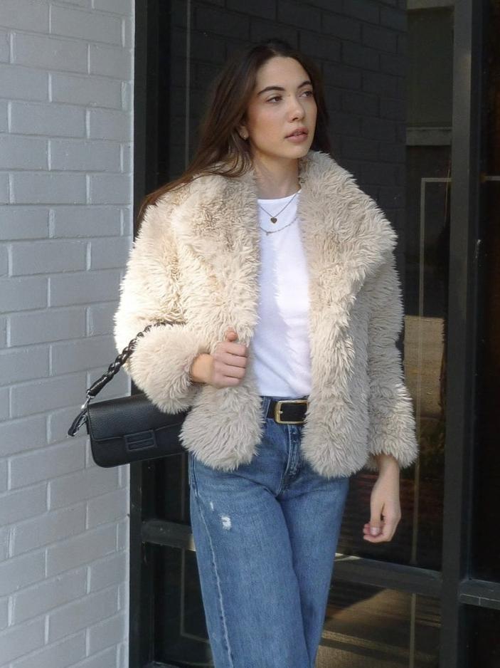 FARAH 2B single jacket Farah Faux Fur Jacket | Rebel Violet