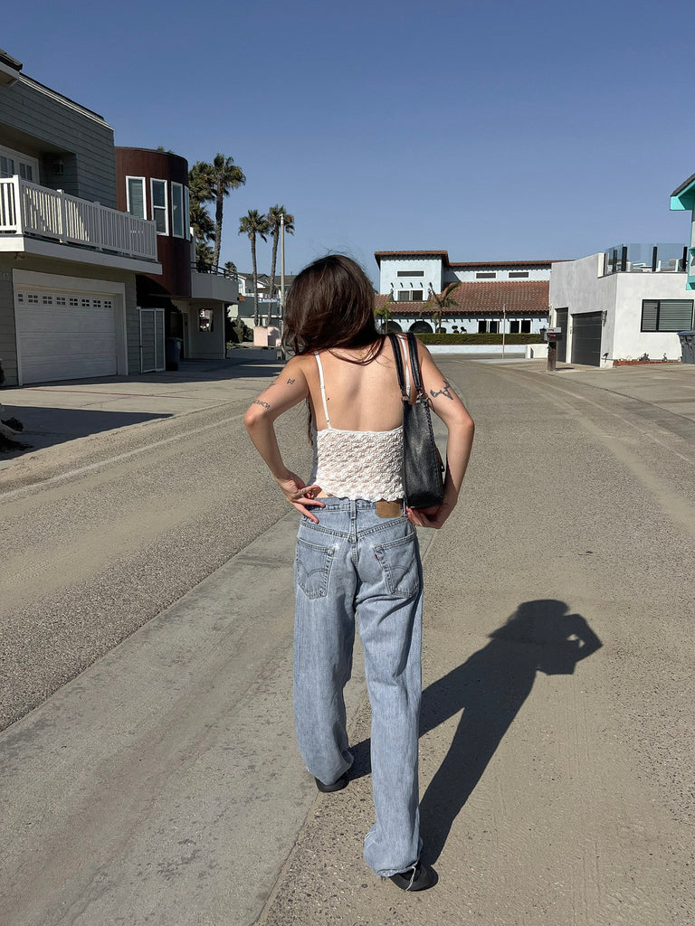 Kamille Lace Cami in White