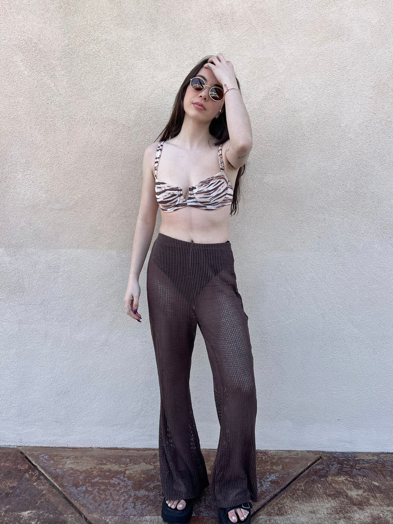 High Tide Pants in Coco
