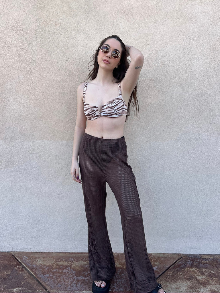 High Tide Pants in Coco