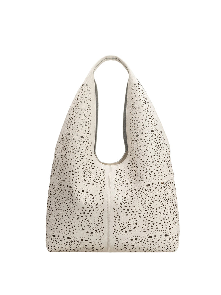 Farrow Vegan Tote Bag in Ivory