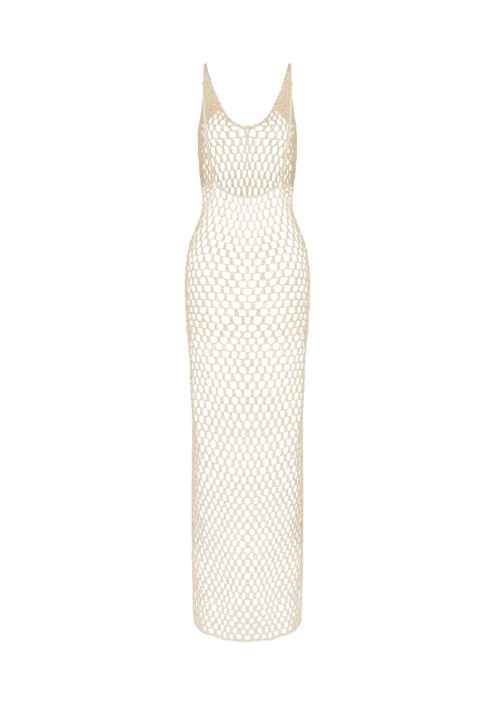 Enya Dress in Cream by FLOOK THE LABEL