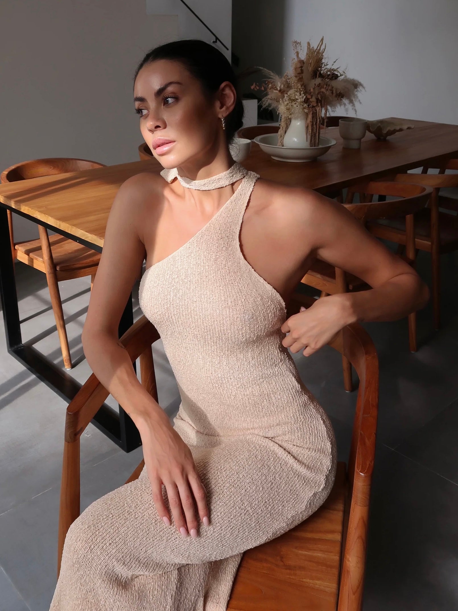 Isa Dress in Cream by FLOOK THE LABEL | Rebel Violet