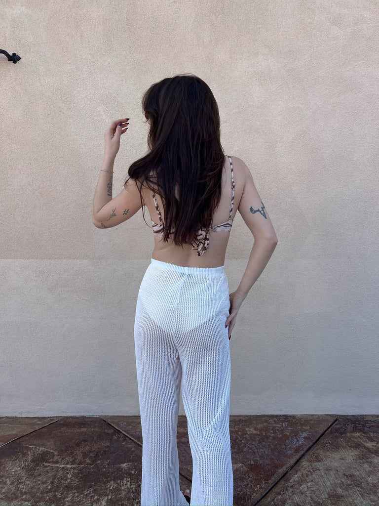 High Tide Pants in White