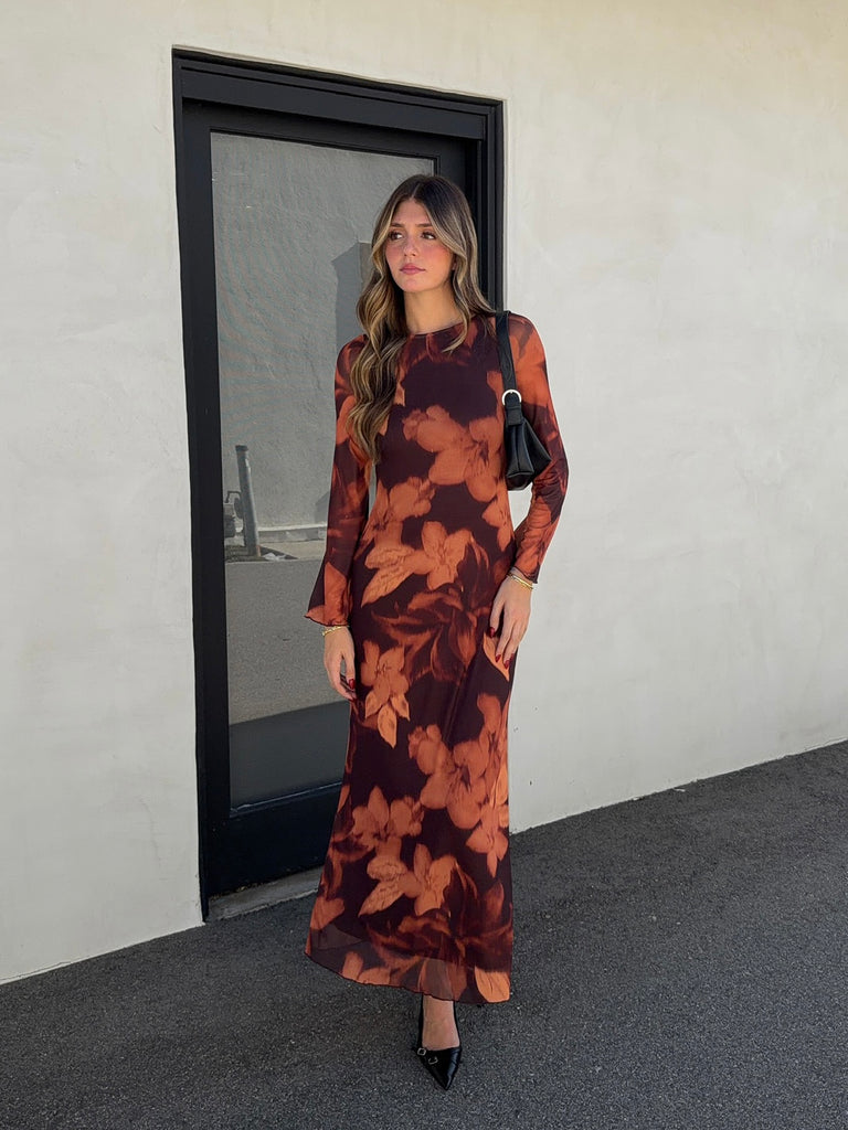 Bode Mesh Maxi Dress