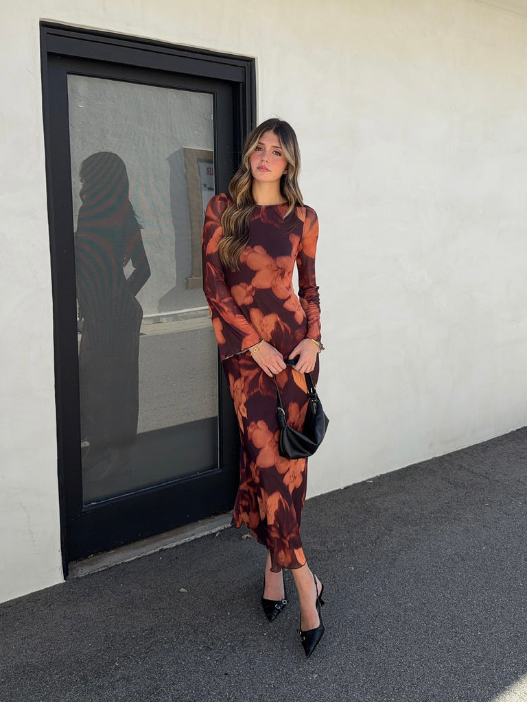 Bode Mesh Maxi Dress