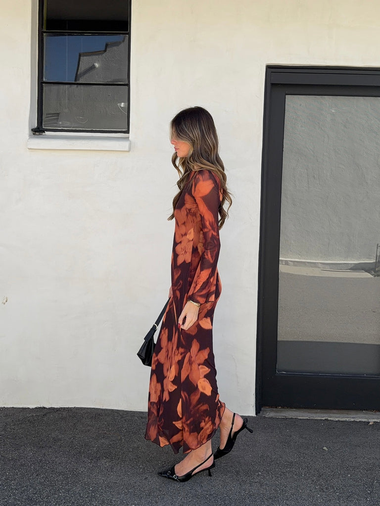 Bode Mesh Maxi Dress