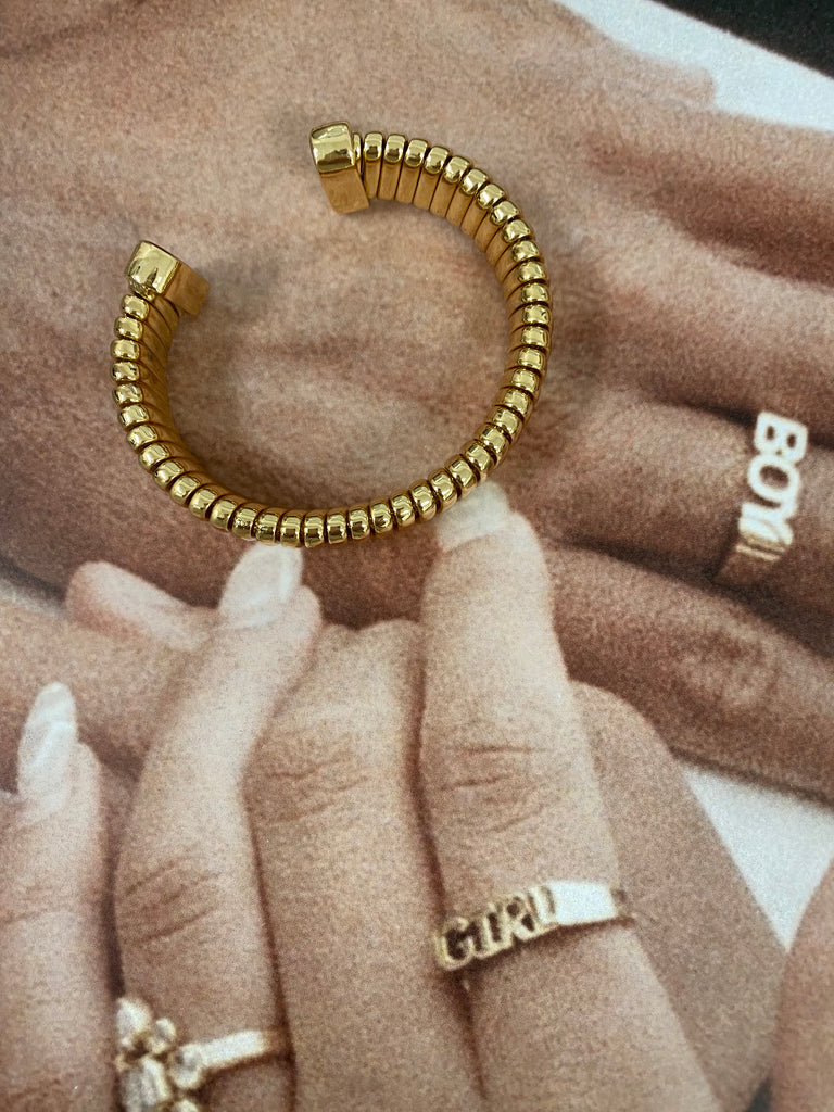 Croix Bracelet in Gold