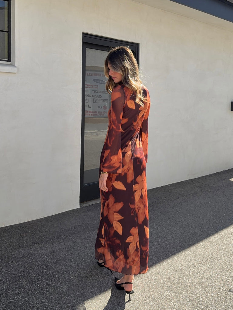 Bode Mesh Maxi Dress