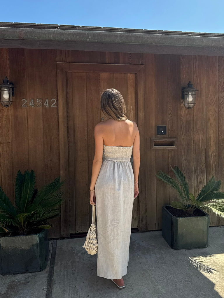 Dunes Strapless Maxi Dress