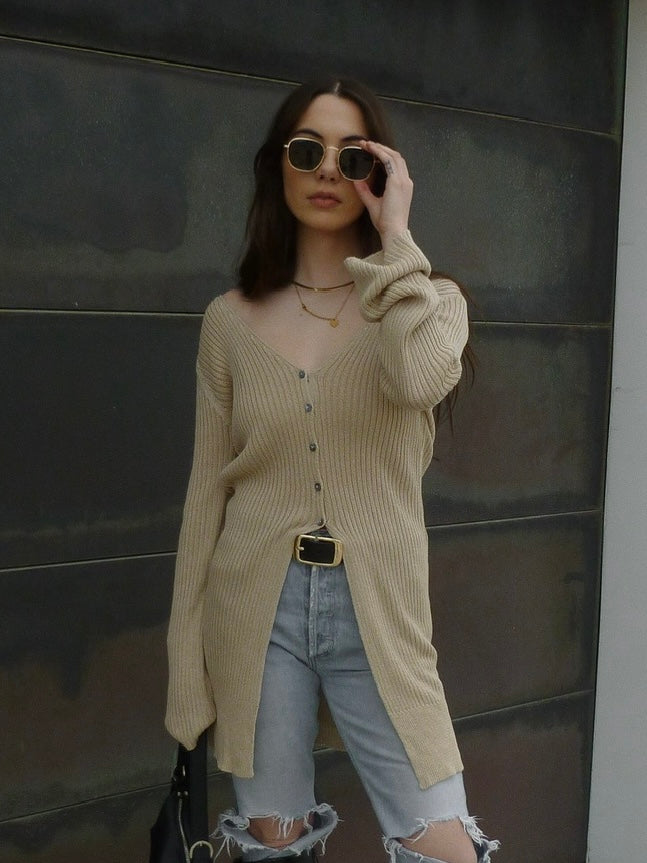 Donya Button Down in Natural