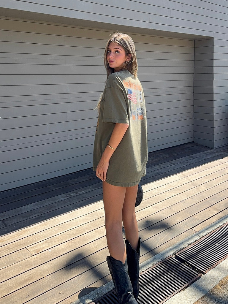 Kentucky Harley Tee in Army