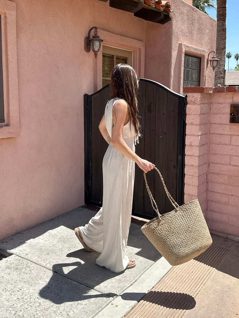 Ida Jumpsuit in Oat