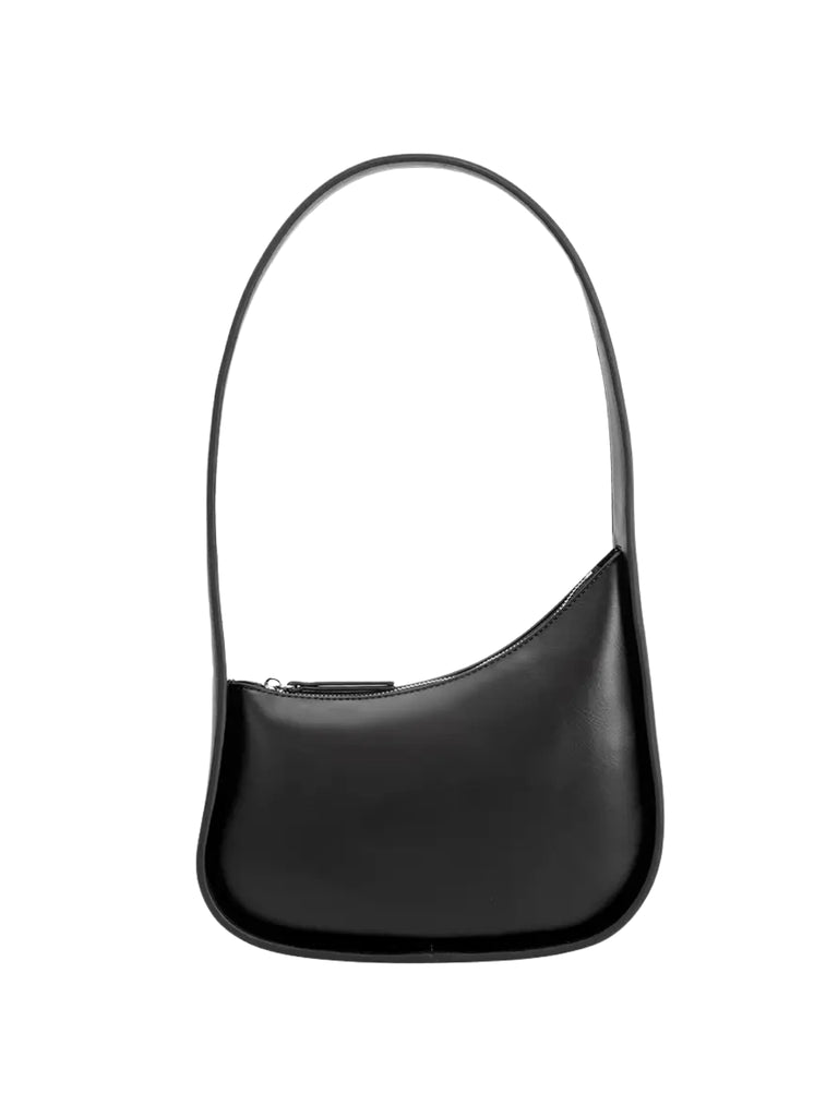 Willow Vegan Shoulder Bag in Black