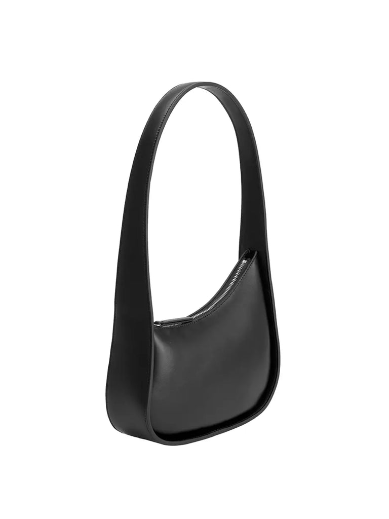 Willow Vegan Shoulder Bag in Black