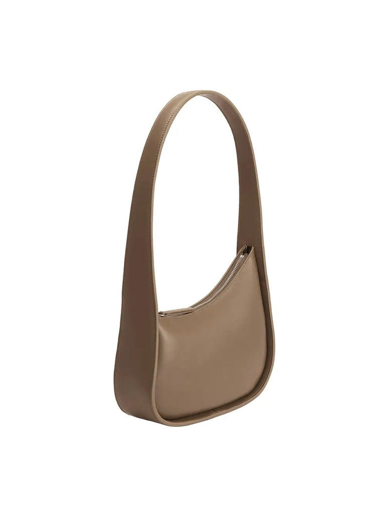 Willow Vegan Shoulder Bag in Taupe