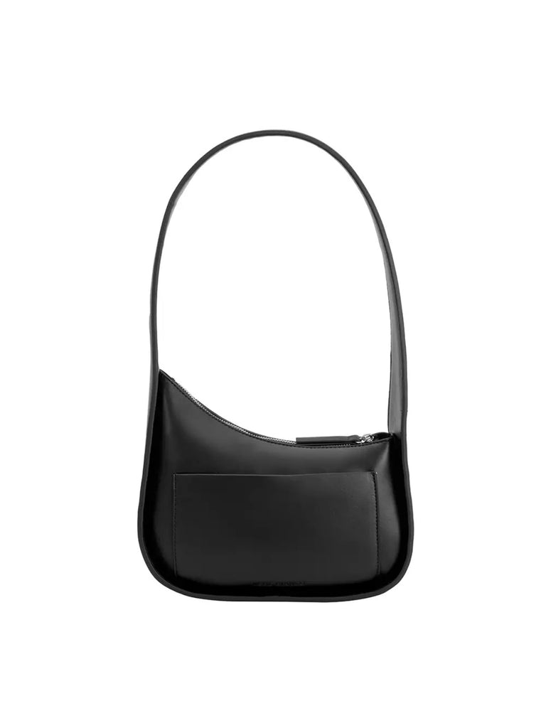 Willow Vegan Shoulder Bag in Black