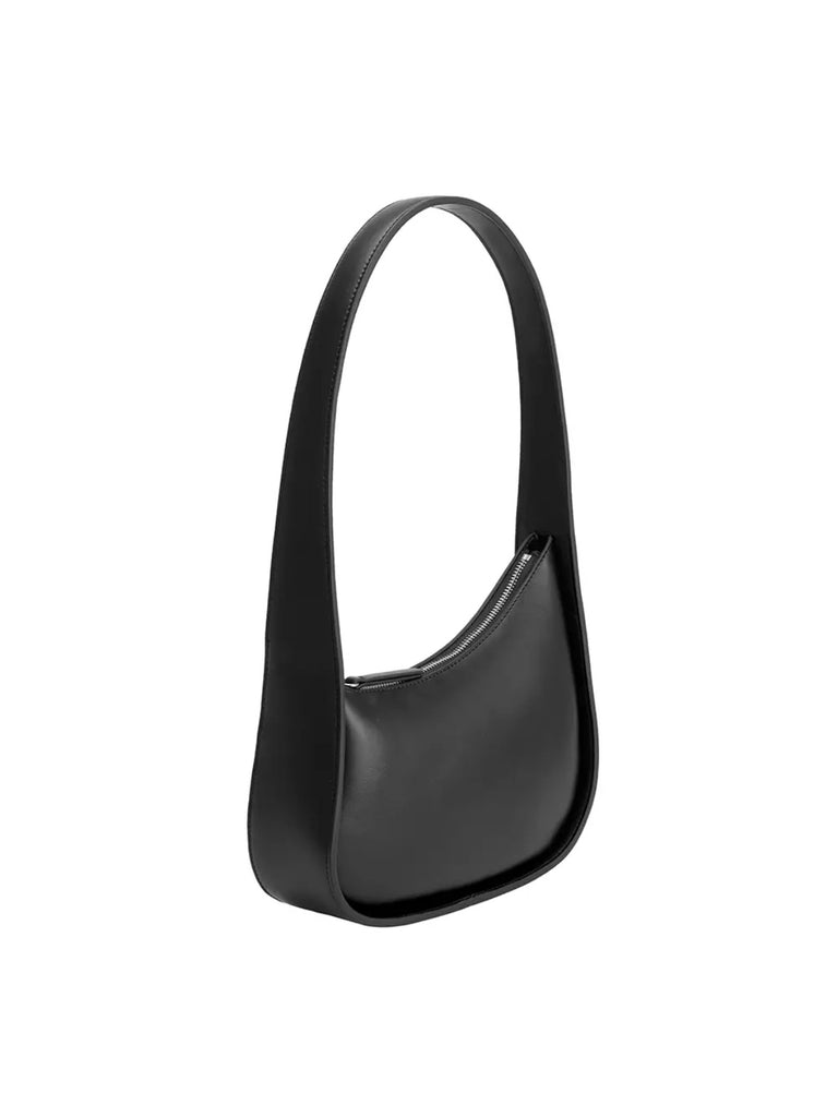 Willow Vegan Shoulder Bag in Black