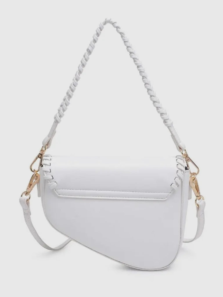 The Saddle Bag in Ivory