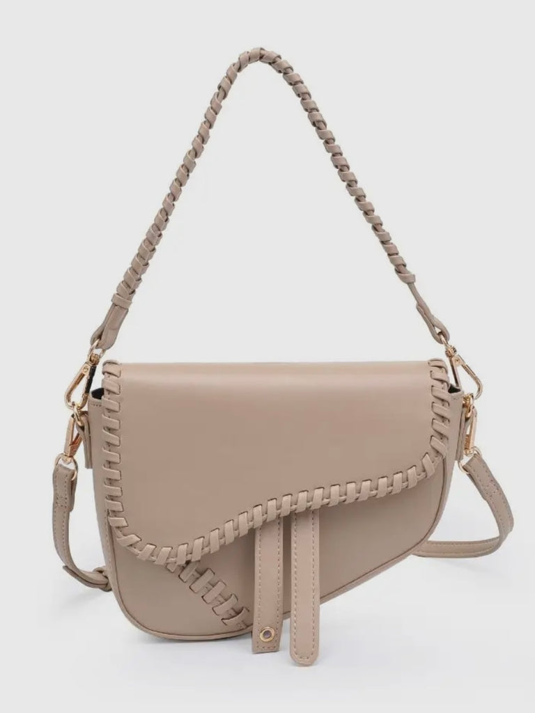 The Saddle Bag in Taupe