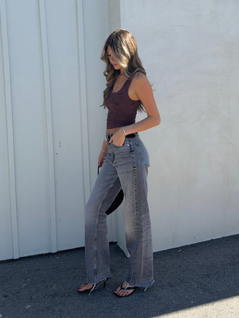 Brianna Tank in Espresso