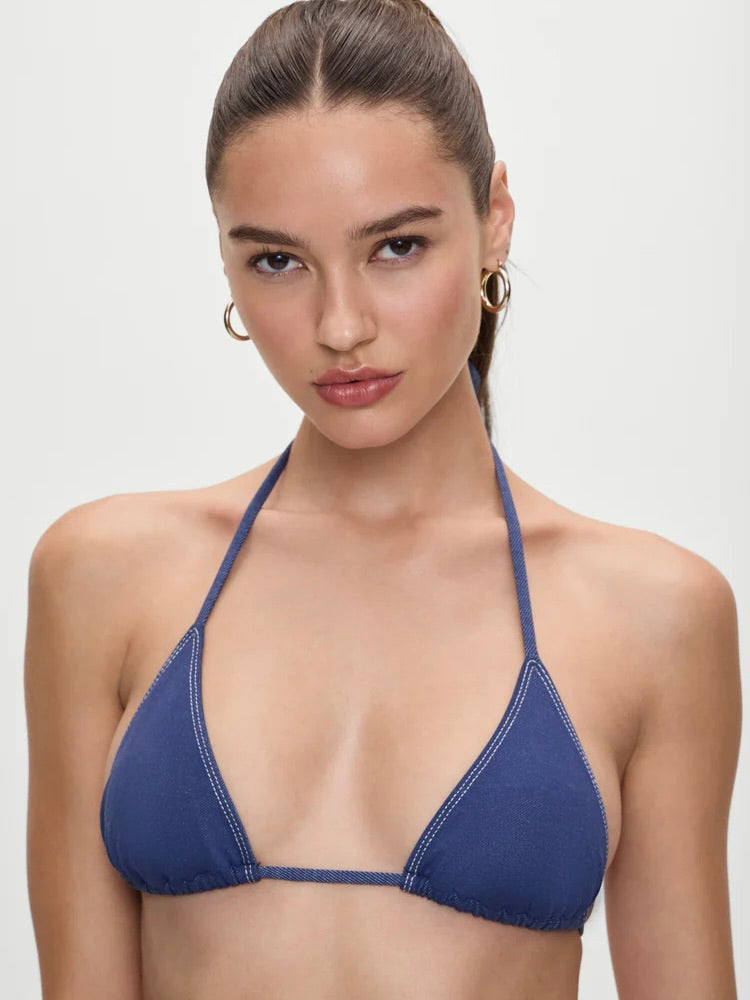 Nick Denim Top by BELLA HADID x FRANKIES