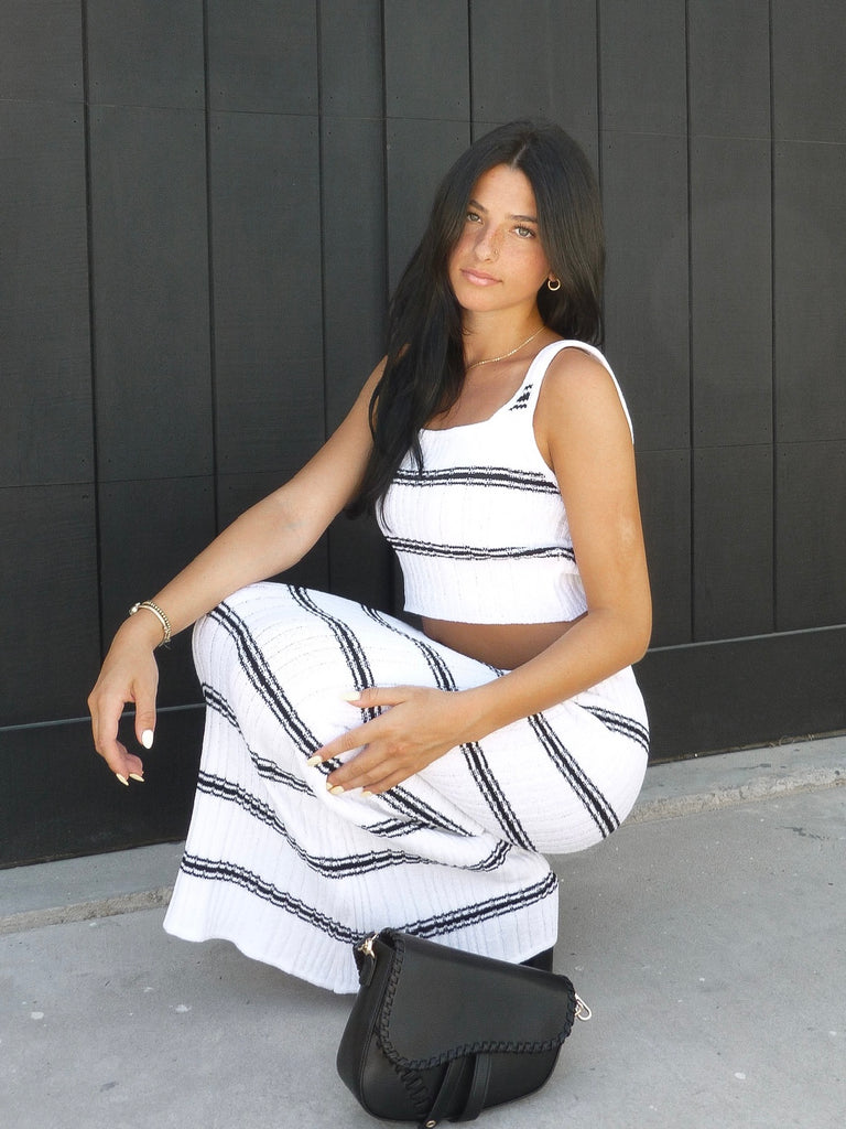 Leighton Stripe Knit Tank