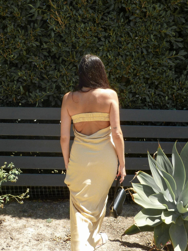 Samantha Maxi dress in Yellow