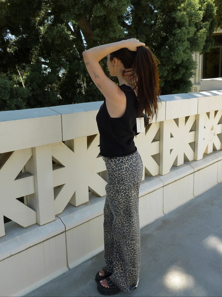 Anchorage Pants in Leopard Print