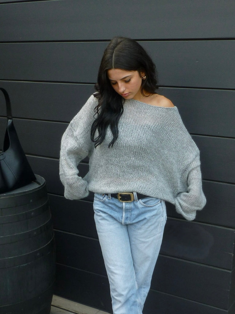 Ludlow Sweater in Grey