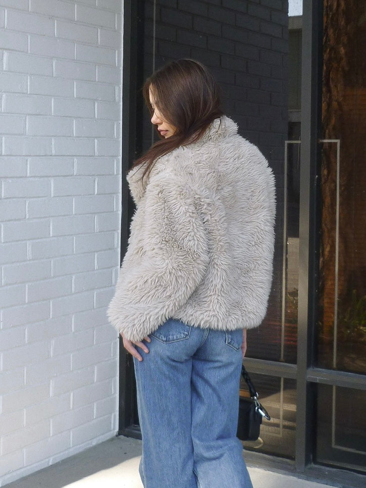 Farah Faux Fur Jacket