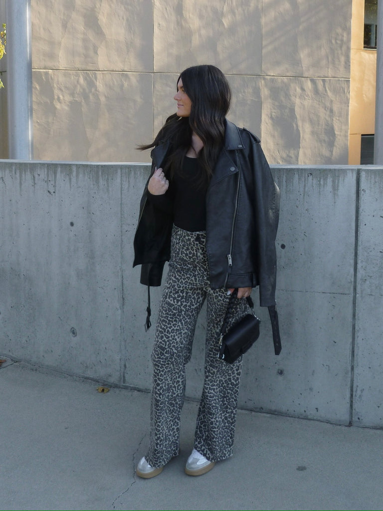 Anchorage Pants in Leopard Print