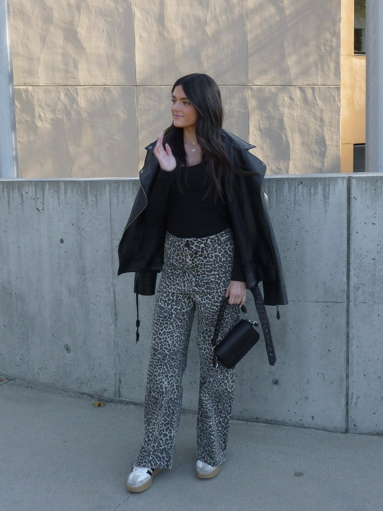 Anchorage Pants in Leopard Print