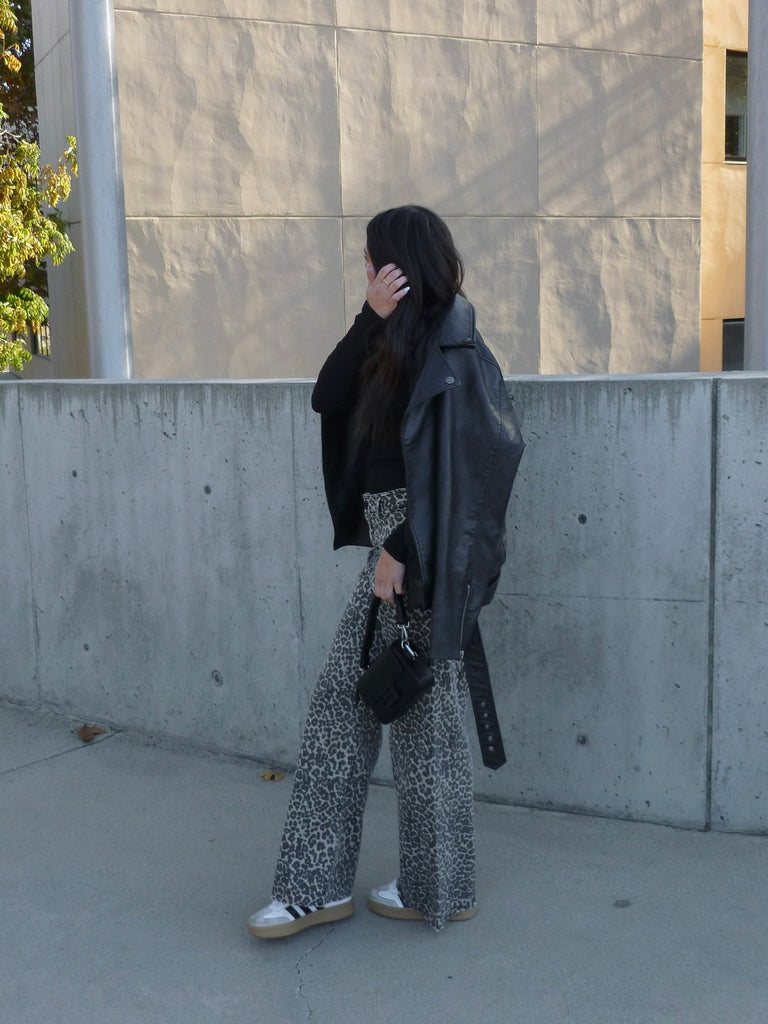 Anchorage Pants in Leopard Print