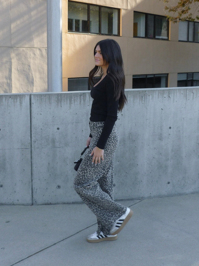 Anchorage Pants in Leopard Print