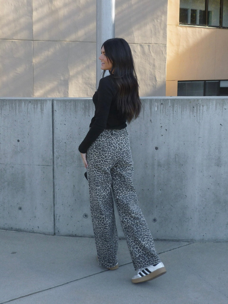 Anchorage Pants in Leopard Print