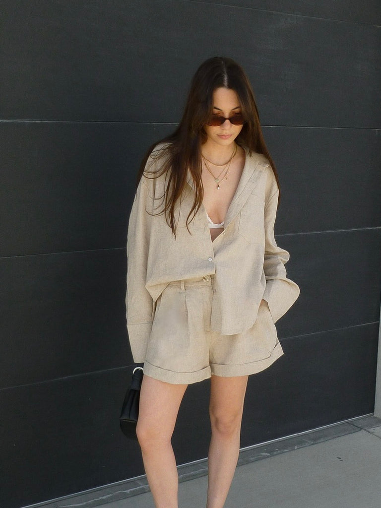 Wes Linen Shorts