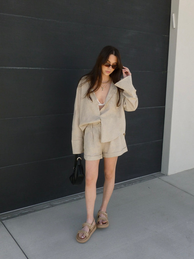 Wes Linen Shorts